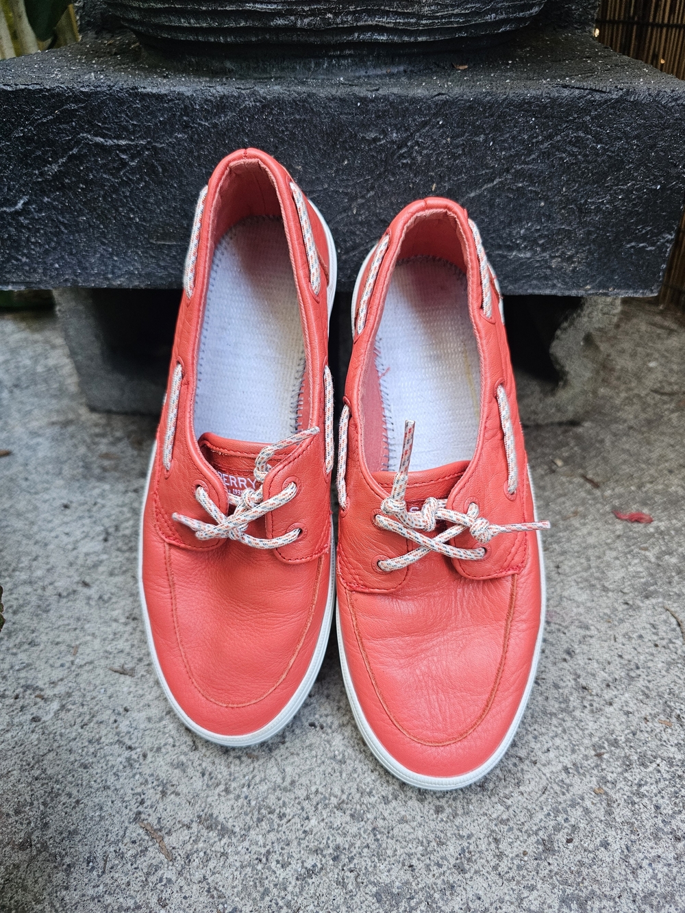 Sperry Women's Coral Leather Boat Shoe